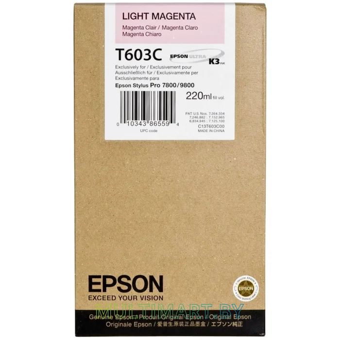 Картридж Epson C13T603C00